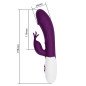 Pretty Love Rogue Muse purple rabbit vibrator with 30 functions – image 5 Pretty Love Rogue Muse purple rabbit vibrator with 30 functions – image 5