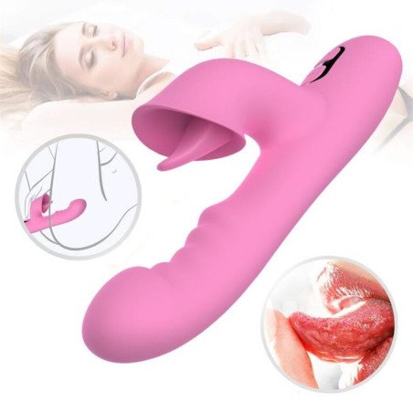 NALONE roze rabbit vibrator voor gerichte intieme stimulatie – foto 2