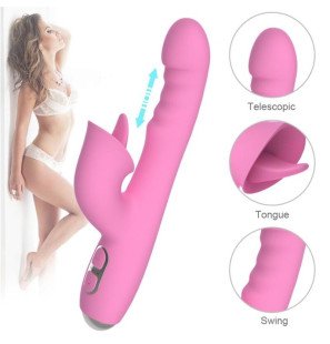 NALONE roze rabbit vibrator voor gerichte intieme stimulatie – foto 10