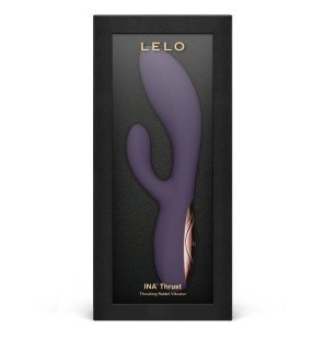 LELO INA Thrust paarse rabbit vibrator voor gerichte stimulatie – foto 12