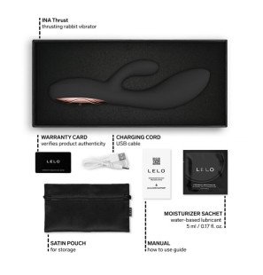 LELO Ina Thrust rabbit vibrator for targeted stimulation – image 9