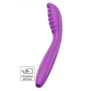 She.E.O Purple G-spot Vibrator with Thrusting Motion – image 3