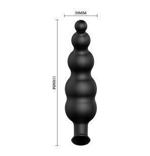 Pretty Love anale plug van siliconen 11,8 cm met handvat – foto 3