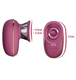 Stimulateur clitoridien automatique She.E.O à effet de léchage violet – photo 5