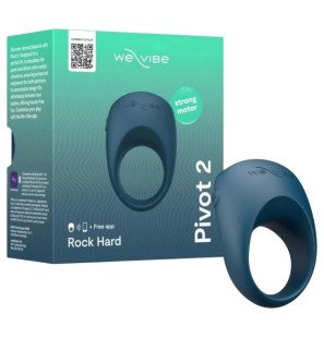 We-Vibe Pivot 2, anneau pénien vibrant avec application et stimulation clitoridienne – photo 2