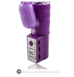 Rotierender Rabbit-Vibrator, 23 cm, für gezielte Stimulation – Bild 2