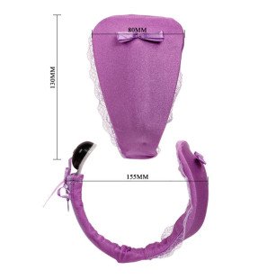 BAILE Lilac afstandsbediende vibrator slip – foto 5