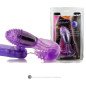 Stimulateur vibrant vaginal et anal BAILE Lilac – photo 3