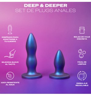 Durex Deep en Deeper anale plugset van siliconen met twee maten – foto 2