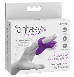 Stimulating fingertip sleeve for intimate wellness by FANTASY FOR HER – image 6