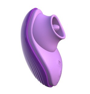 Stimulateur en silicone en forme de langue pour stimulation clitoridienne, 13 cm – photo 1