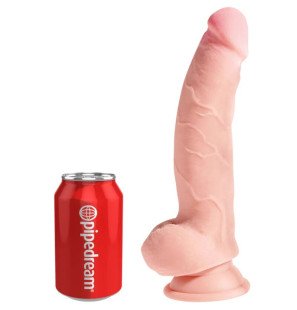 KING COCK dildo met drievoudige dichtheid 18,4 cm – foto 2