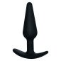 CalExotics slanke anale plug van siliconen met flexibele handvatbasis – foto 1