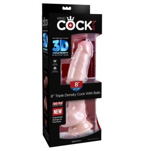 KING COCK-Dildo mit dreifacher Dichte 18,4 cm – Bild 8