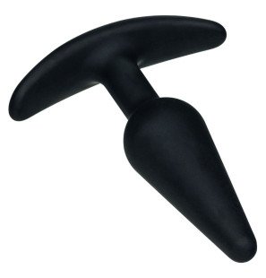 CalExotics slanke anale plug van siliconen met flexibele handvatbasis – foto 3