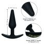 CalExotics slanke anale plug van siliconen met flexibele handvatbasis – foto 7