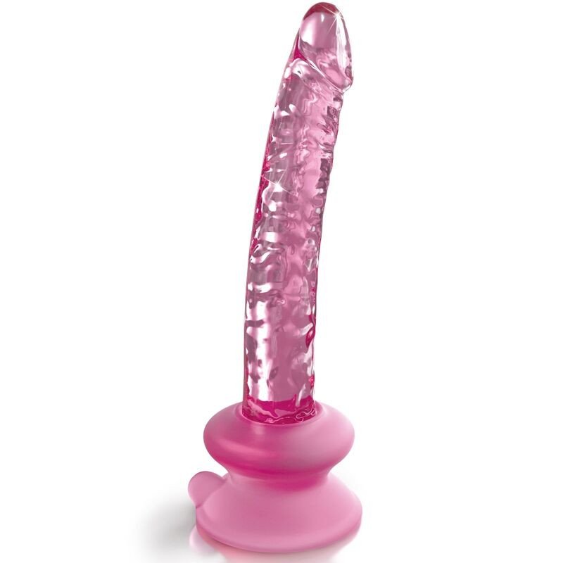Gode en verre avec ventouse ICICLES N. 86, 3 cm – photo 1 Gode en verre avec ventouse ICICLES N. 86, 3 cm – photo 1