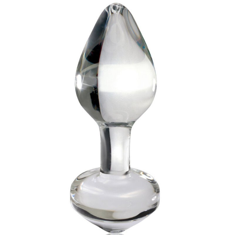 Plug anal transparent ICICLES 2,5 cm – photo 1 Plug anal transparent ICICLES 2,5 cm – photo 1