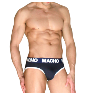 MACHO klassieke navyblauwe slip voor mannen maat M – foto 1