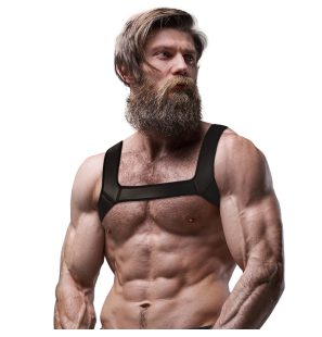Harnais de poitrine en néoprène pour homme, taille L – Fetish Submissive Attitude – photo 4
