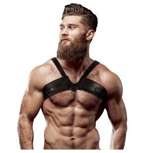 Men's Eco-Leather Chest Harness by Fetish Submissive Attitude – image 1