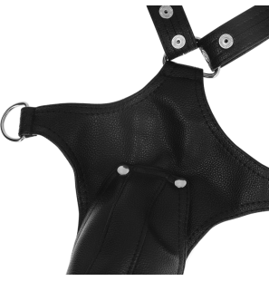 FETISH SUBMISSIVE ATTITUDE – harnais jockstrap en similicuir pour hommes – photo 5