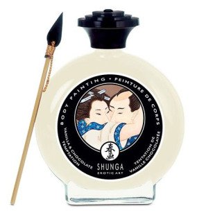 SHUNGA Edible Body Paint with Vanilla and Chocolate Flavour – image 1