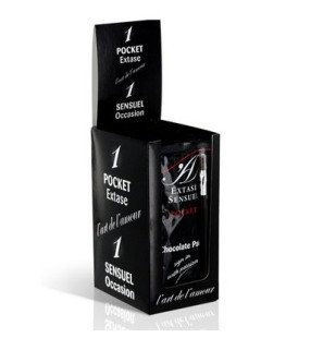 Extase Sensual czekoladowa farbka do ciała 10 ml do intymnego wellness – zdjęcie 2