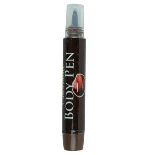 Stylo corporel au chocolat comestible 40 g pour le bien-être intime – photo 1