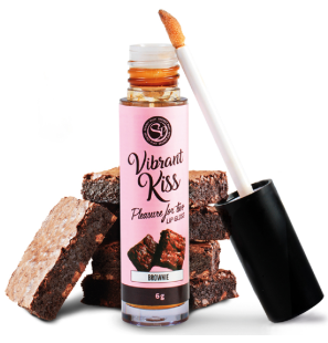 Secretplay Brownie Lip Gloss for Adults 6 g – image 1
