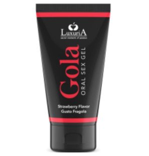 Gel oral Intimateline Luxuria saveur fraise 50 ml – photo 1