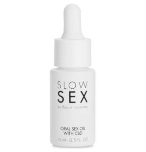 Huile intime au CBD et à l’amande BIJOUX SLOW SEX 15 ml – photo 2
