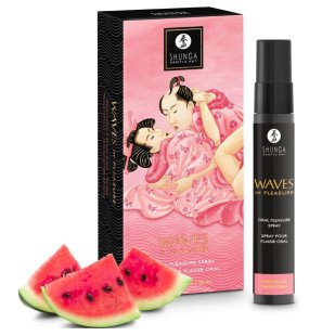 Shunga Waves Lustspray mit Wassermelonengeschmack 20 ml – Bild 1