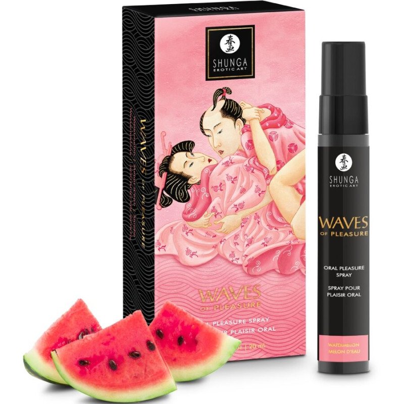 Shunga Waves Pleasure Spray with Watermelon Flavour 20 ml – image 1