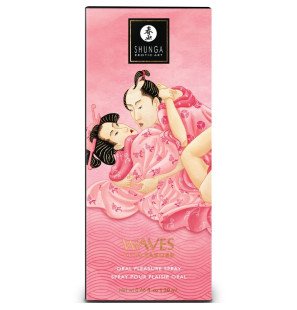 Shunga Waves Lustspray mit Wassermelonengeschmack 20 ml – Bild 3
