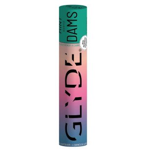 Lateksowa chusta o smaku mięty 25 cm od SHEER GLYDE – zdjęcie 1