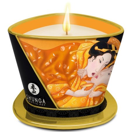 SHUNGA massagekaars met mango 170 ml voor intieme wellness