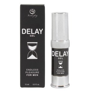 Gel retardant pour homme à la menthe SECRETPLAY 15 ml – photo 1