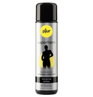 PJUR Superhero glijmiddel op waterbasis met ginkgo 100 ml – foto 1