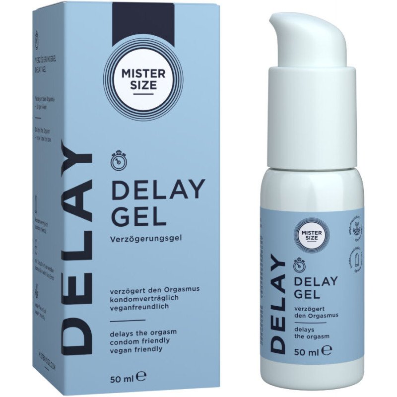 MISTER SIZE Delaying Water-Based Gel 50 ml – image 1 MISTER SIZE Delaying Water-Based Gel 50 ml – image 1
