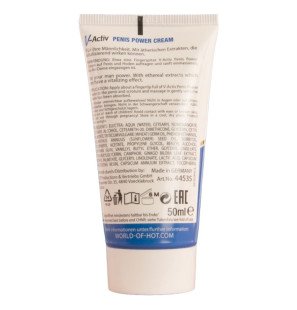 HOT V-ACTIV – krem do pielęgnacji penisa dla mężczyzn 50 ml – zdjęcie 3
