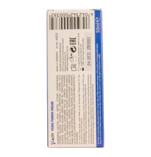 HOT V-ACTIV – krem do pielęgnacji penisa dla mężczyzn 50 ml – zdjęcie 6