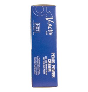 HOT V-ACTIV – krem do pielęgnacji penisa dla mężczyzn 50 ml – zdjęcie 7
