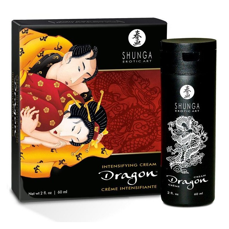 SHUNGA Dragon crème voor intieme wellness met munt 60 ml – foto 1