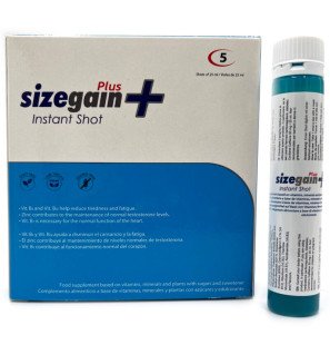 500COSMETICS Sizegain Plus Instant Shot for Men – 5 pieces – image 2