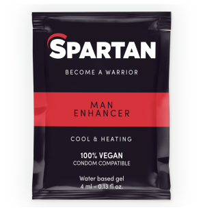 SPARTAN erectiegel met warm-koud effect en vegan formule 4 ml – foto 1