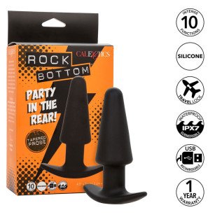 Calexotics Rock Bottom silicone anal plug with 10 vibration settings – image 2