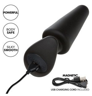 Calexotics Rock Bottom anale plug van siliconen met 10 vibratiestanden – foto 8