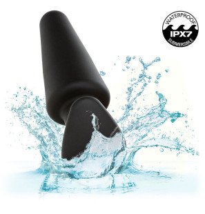 Plug anal en silicone Calexotics Rock Bottom avec 10 modes de vibration – photo 9