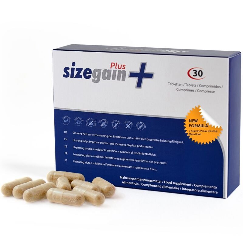 500COSMETICS SizeGain Plus pills for intimate wellness – image 1 500COSMETICS SizeGain Plus pills for intimate wellness – image 1
